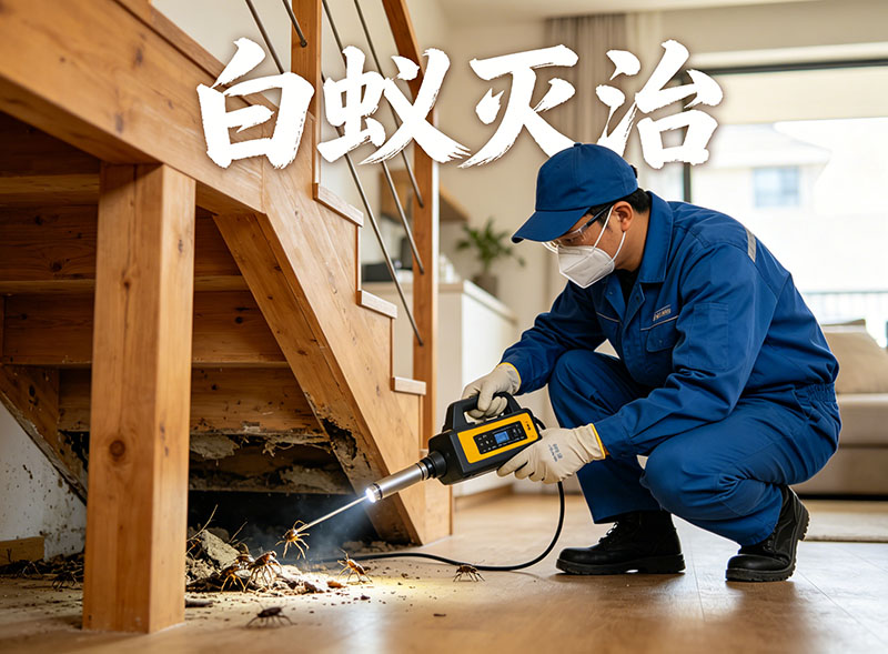 滨海白蚁灭治服务｜专业消杀，筑牢建筑安全防线